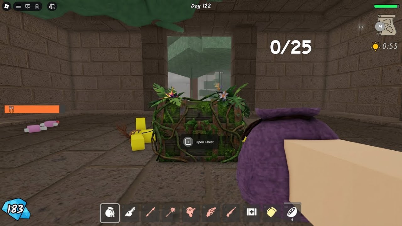 100 Days SOLO A New JUNGLE UPDATE in 99 Night in The Forest!