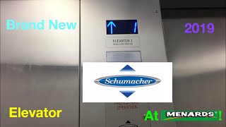 Schumacher Hydraulic Elevator @ Menards in Oak Creek WI