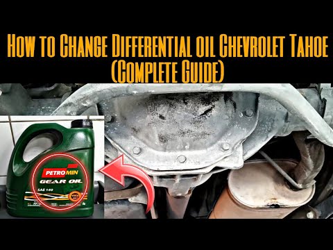 How to change Differential oil Chevrolet Tahoe (Complete Guide) - YouTube