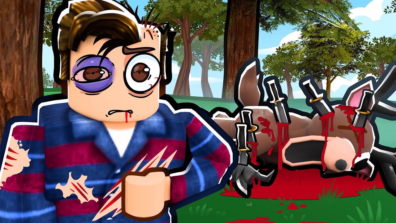 I SPENT 99 NIGHTS IN THE ROBLOX FOREST...