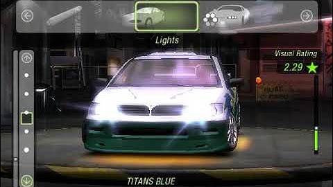 NFS Underground 2 How To make My Import Mod Priss Mitsubishi Lancer