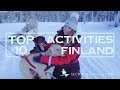 Lapland Travel VLOG - Top 10 Things to do in Lapland Finland
