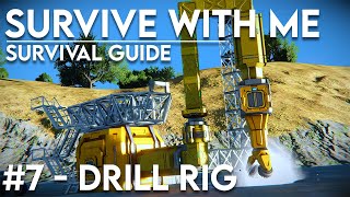 Survive with me #7 - Drill-rig build (Space Engineers) screenshot 4