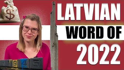 Occu-monument & to sanction: Latvian words of the Year 2022? | IRREGULAR LATVIAN LESSON