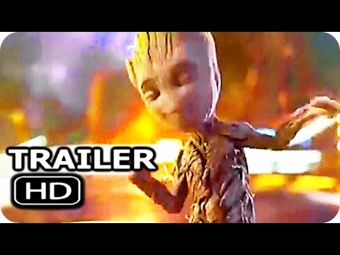 GUARDIANS OF THE GALAXY 2 "Dancing Baby Groot" Trailer (2017) Chris Pratt Action