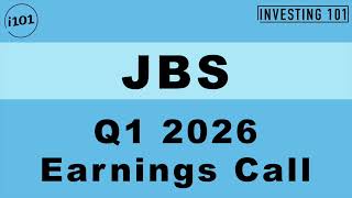 JBS Q1 2026 Earnings Call | Net Income Hits $314M On Strong Pork And Poultry Margin Recovery Net Worth