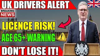 UK Drivers 65+: New Rule Could Put Your Licence at Risk 🚗