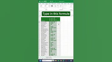 How to create a Progress Tracker in 30 seconds in Excel ‼️
