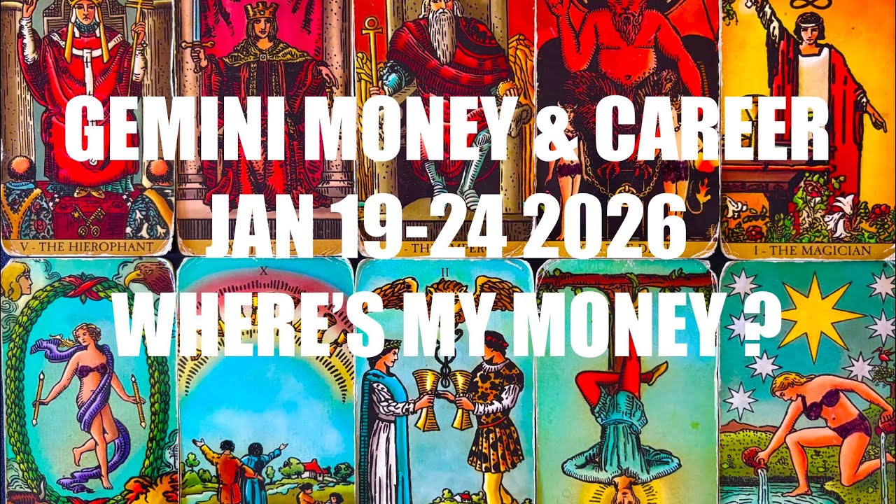 🤯GEMINI! DESTINY CALLING!🌟 MASSIVE MONEY WIN & NEW CAREER VOCATION✨MONEY&CAREER TAROT JAN 19-24 2026