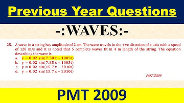 A wave in a string has amplitude of 2 cm. The wave travels in the +ve direction of x-axis with a