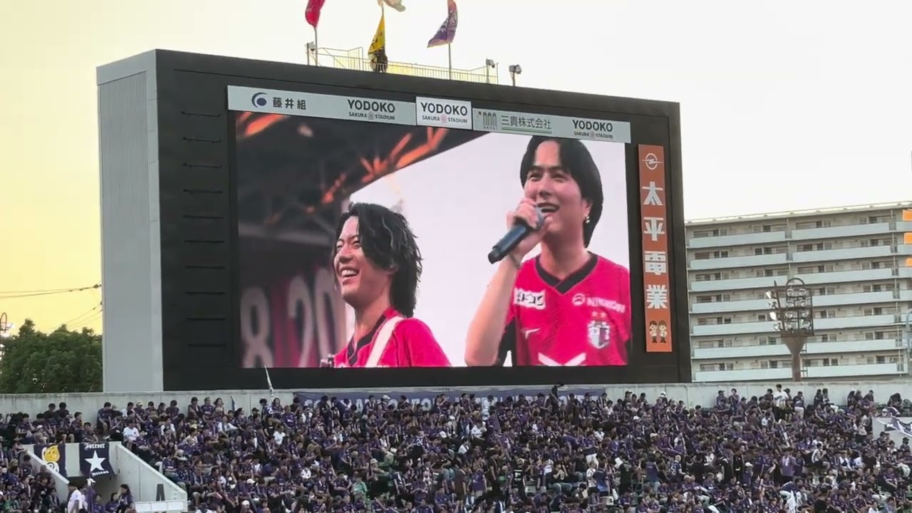 Novelbright 20250831 セレッソ大阪 4曲 サッカー