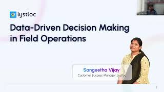 🔥 Boost Field Workforce Efficiency with Data-Driven Strategies! 🚀 | Sangeetha | Lystloc