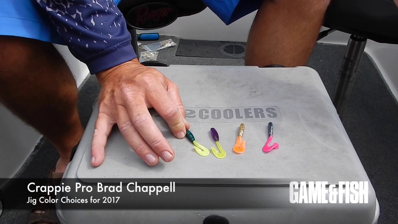 Crappie Jig Color Chart