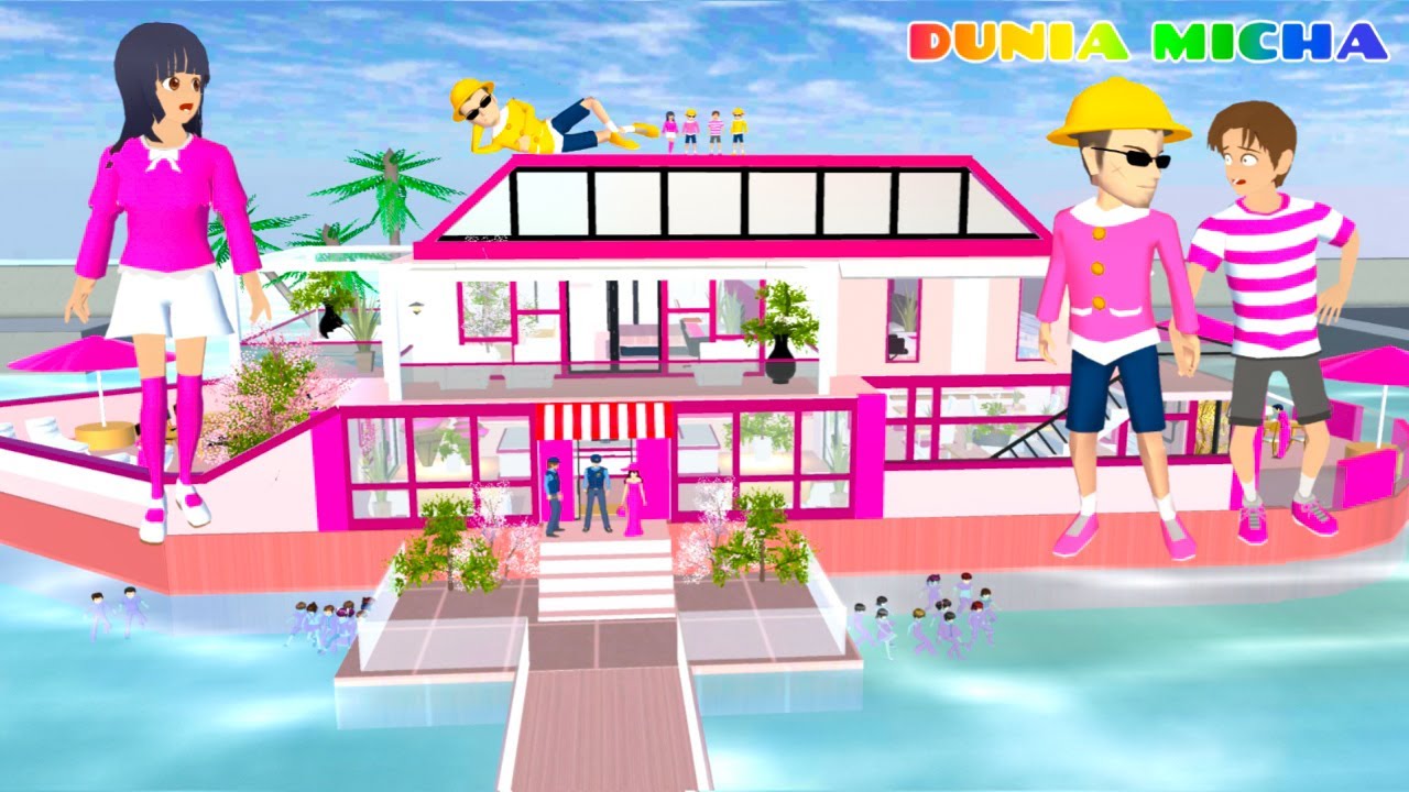 Yuta Mio Kumpulkan Bocil Warna Pink Naik Kapal Pesiar 12 Jam Tahan Lapar Kena Bohong Barbiee 😵😵‍💫