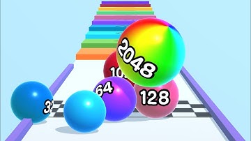 Ball Run 2048 - All Levels Gameplay Walkthrough Android iOS (Part 18)