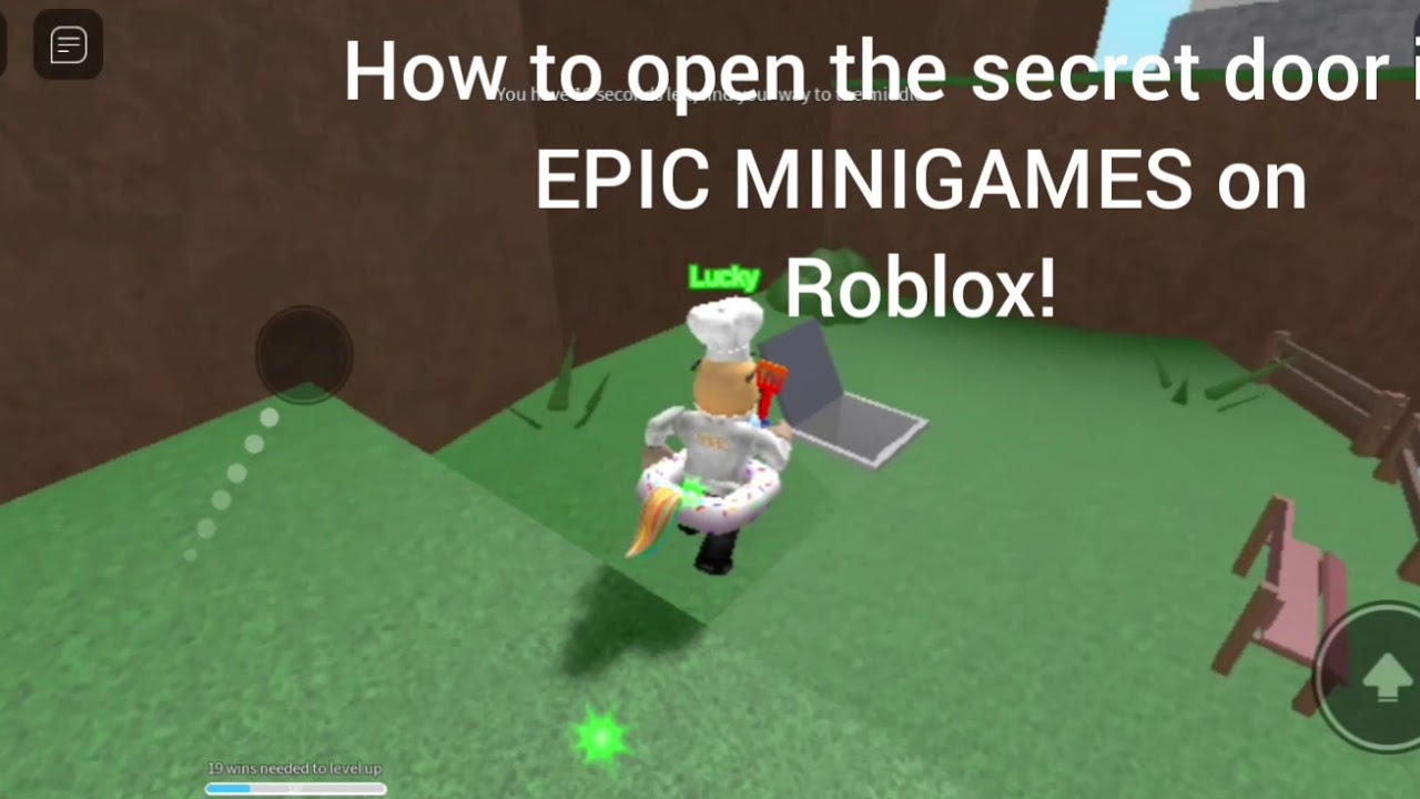 How To Open The Secret Door In Epic Minigames On Roblox Youtube - roblox epic minigames secret door order