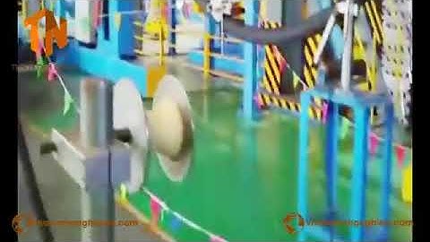 Cận cảnh dây chuyền sản xuất dây cáp đồng tự động | Máy xử lý dây điện