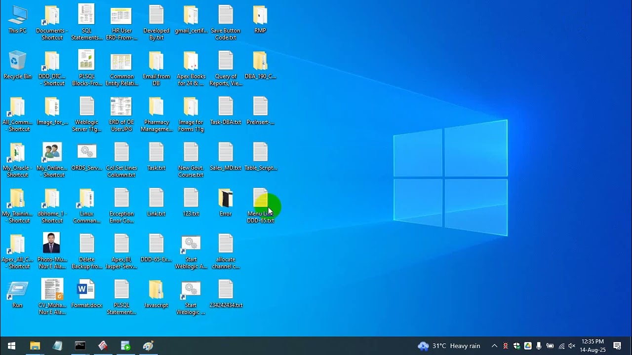 Homepage, Menu, Login Page for Oracle Forms Builder 6i/10g/11g/12c/14c, Video Part-3