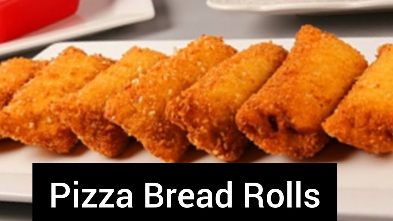 Bread pizza rolls recipe Pizza bread roll ki recipe Homemade