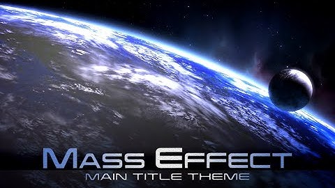 Mass Effect -  Main Title Screen (1 Hour of Music)