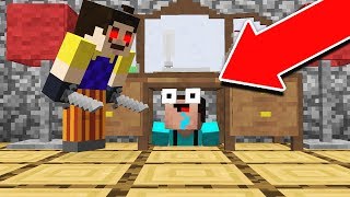 INTENSE MINECRAFT HELLO NEIGHBOR ESCAPE