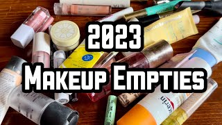 2023 Makeup Empties