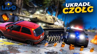 GTA V Los Angeles PD | POŚCIG Za CZOŁGIEM ⚔️🔥 #16 screenshot 4
