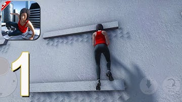 Parkour Mobile - Gameplay Walkthrough part 1(iOS, Android)