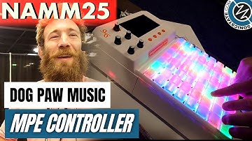 NAMM 2025: Dog Paw Music MPE Controller