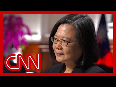 Taiwan's President says the threat from China is increasing 'every day'