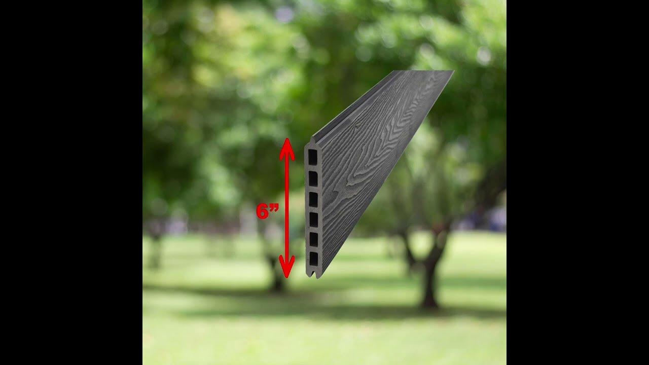 How to fit 5ft high composite fencing into existing composite fence