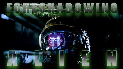 Bizarre subliminal foreshadowing in ALIEN movie film analysis by Rob Ager Collative Learning