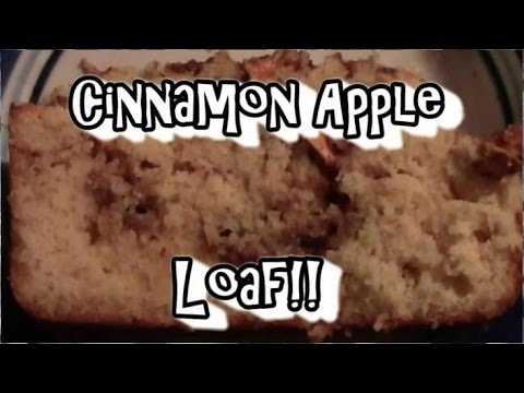 Cinnamon Apple Loaf