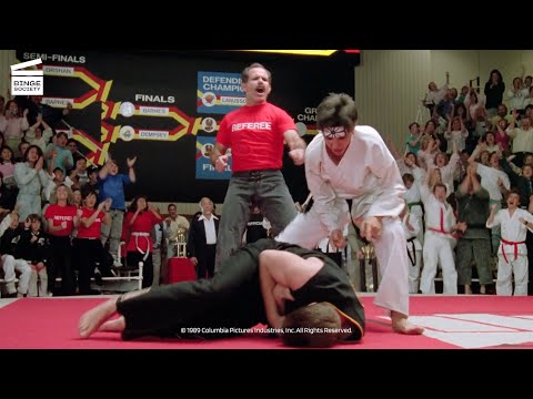 The Karate Kid Part III: Daniel VS Mike HD CLIP