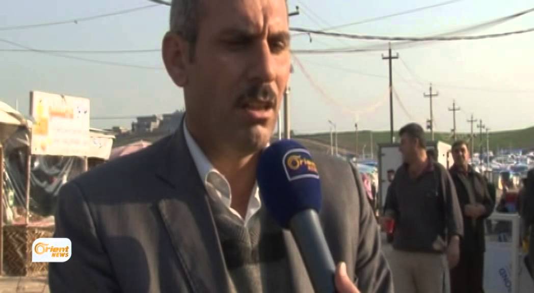 أسواق تجارية في مخيم 