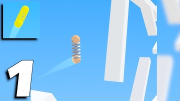 Bouncy Stick - Gameplay Part 1 Levels 1-18 (Android,iOS)