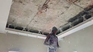 Our Ongoing Project Pop Ceiling Installation, Ogun State