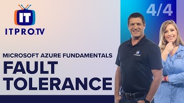 Microsoft Azure Fundamentals (AZ-900)Fault Tolerance and Disaster Recovery | First 3 For Free
