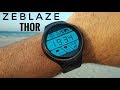 Zeblaze Thor 3G Smartwatch ⌚REVIEW - 1.4" Amoled Screen, 16GB ROM, 3G, Camera