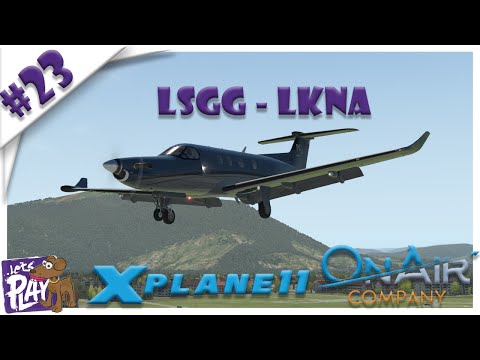 Lets Stream | X Plane 11 | LSGG - LKNA | On Air | Episode 23