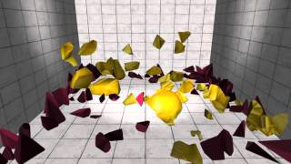 Computer Graphics Voronoi Shattering in Unity 3D