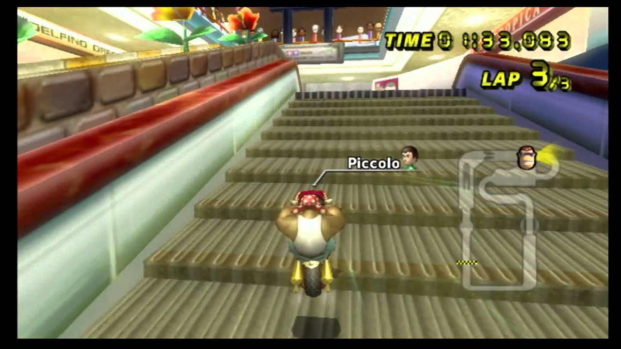 Mario Kart Wii Coconut Mall Glitch