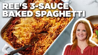 Ree Drummond's 3-Sauce Baked Spaghetti | The Pioneer Woman | Food Network