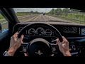 POV: slow Autobahn drive Spofec Rolls Royce Phantom II