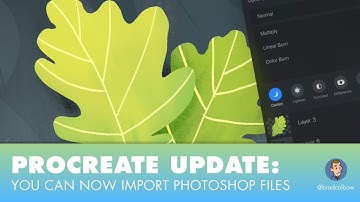 Procreate Update: Now You can Open Photoshop (PSD) Files