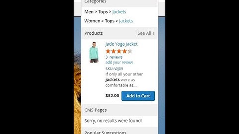 Ajax Search Autocomplete - Sparsh Magento 2 Extension