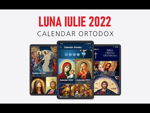 Calendar Ortodox Iulie 2022