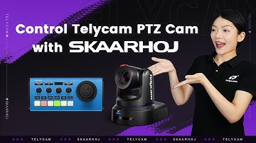 Control Telycam PTZ Cam with Skaarhoj: PTZ Fly Demo
