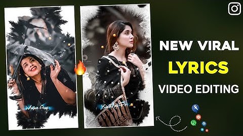 new viral LoFi remix Lyrics video Editing Tutorial VN app | VN trending loFi remix video editing