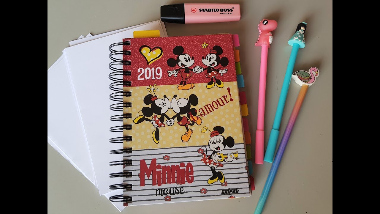 Como fazer um planner adaptando uma agenda comum